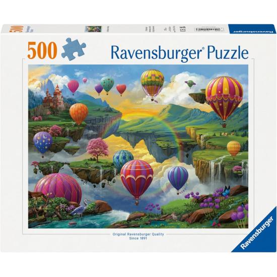 Puzzle Ravensburger Valle de los Globos Aerostáticos de 500 Piez Puzzle Ravensburger Valle de los Globos Aerostáticos de 500 Piez