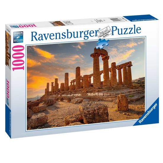 Puzzle Ravensburger Valle de los Templos, Agrigento de 1000 Pzs Puzzle Ravensburger Valle de los Templos, Agrigento de 1000 Pzs
