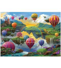 Puzzle Ravensburger Valle Del Globo Aerostático de 500 Piezas