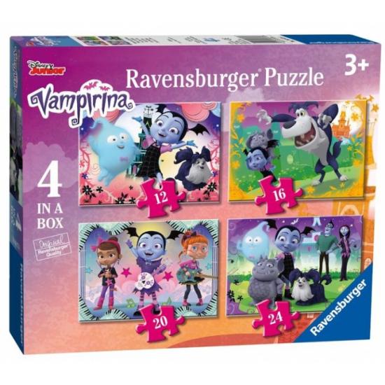 Puzzle Ravensburger Vampirina, Progresivo de 12+16+20+24 Pzs