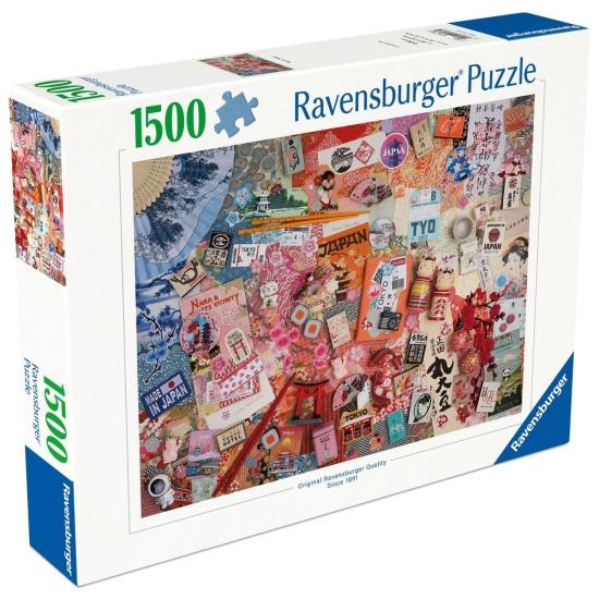 Puzzle Ravensburger Viaje A Tokio de 1500 Piezas
