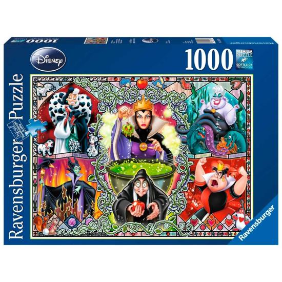 Puzzle Ravensburger Villanas Disney de 1000 Piezas