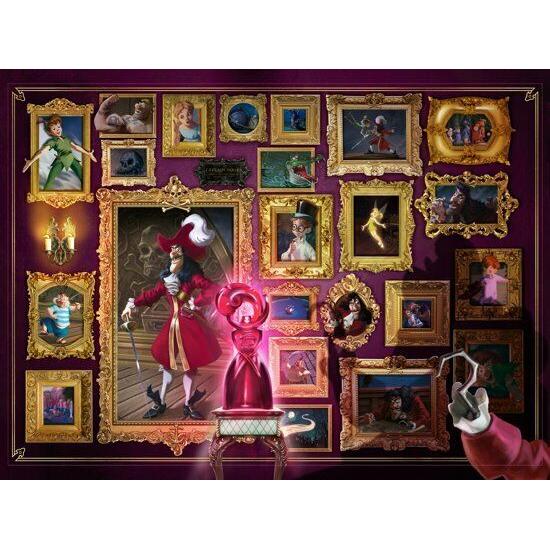Puzzle Ravensburger Villanos Disney: Capitán Garfio de 1000 Pzs Puzzle Ravensburger Villanos Disney: Capitán Garfio de 1000 Pzs