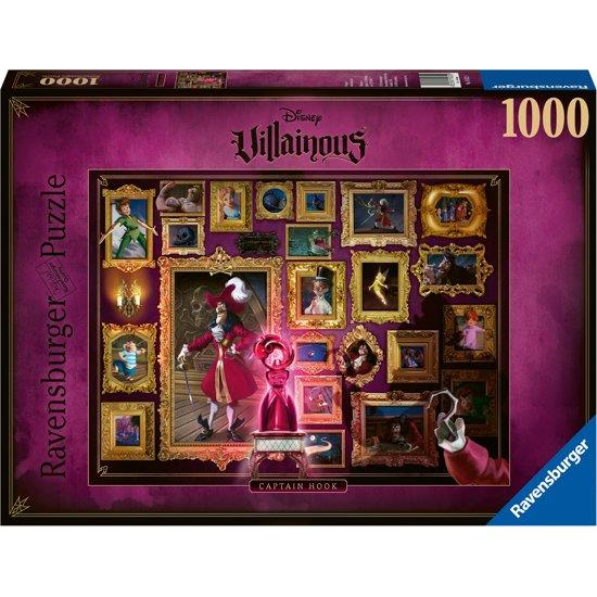 Puzzle Ravensburger Villanos Disney: Capitán Garfio de 1000 Pzs Puzzle Ravensburger Villanos Disney: Capitán Garfio de 1000 Pzs