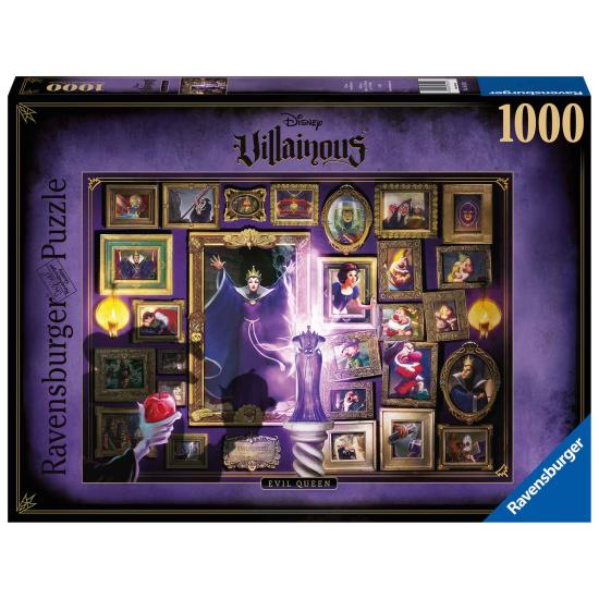 Puzzle Ravensburger Villanos Disney: Evil Queen de 1000 Piezas Puzzle Ravensburger Villanos Disney: Evil Queen de 1000 Piezas