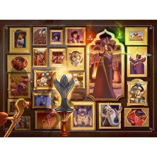 Puzzle Ravensburger Villanos Disney: Jafar de 1000 Piezas