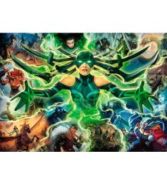 Puzzle Ravensburger Villanos Marvel: Hela de 1000 Piezas