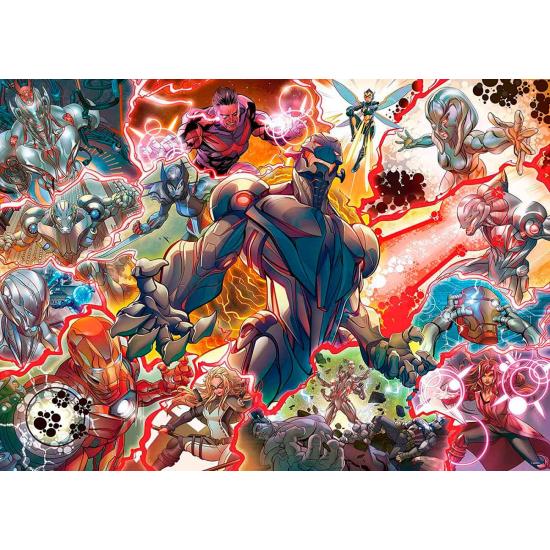 Puzzle Ravensburger Villanos Marvel: Ultron de 1000 Piezas Puzzle Ravensburger Villanos Marvel: Ultron de 1000 Piezas