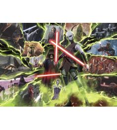 Puzzle Ravensburger Villanos Star Wars Asajj Ventress de 1000 Pz