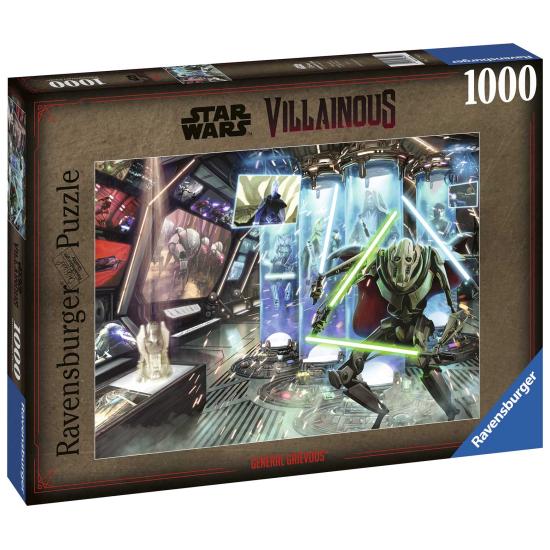Puzzle Ravensburger Villanos Star Wars General Grievous de 1000 Puzzle Ravensburger Villanos Star Wars General Grievous de 1000