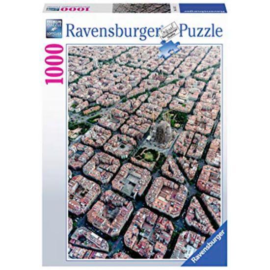 Puzzle Ravensburger Vista Aérea de Barcelona de 1000 Pzs Puzzle Ravensburger Vista Aérea de Barcelona de 1000 Pzs