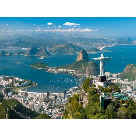 Puzzle Ravensburger Vista de Río, Cristo de Corcovado de 1500 P Puzzle Ravensburger Vista de Río, Cristo de Corcovado de 1500 P