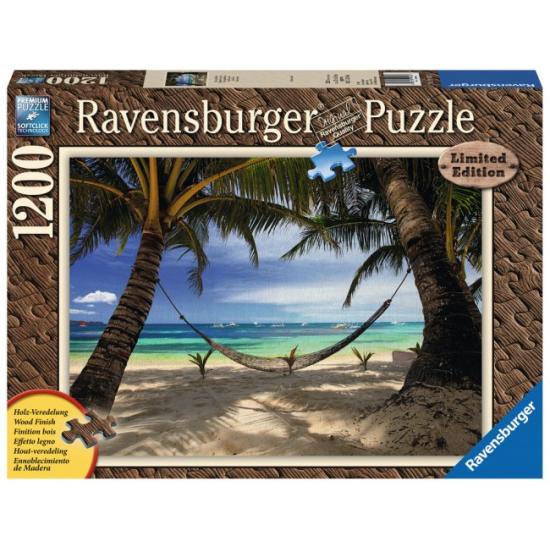 Puzzle Ravensburger Vista del Mar Efecto Madera 1200 Piezas Puzzle Ravensburger Vista del Mar Efecto Madera 1200 Piezas