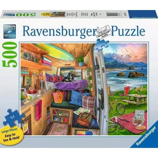 Puzzle Ravensburger Vistas desde la Autocaravana XXL 500 Pzs
