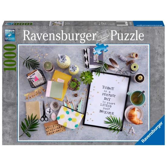 Puzzle Ravensburger Vive tu Sueño de 1000 Piezas