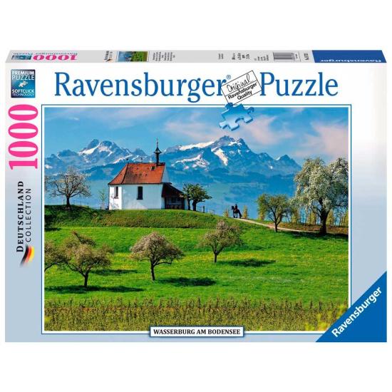 Puzzle Ravensburger Wasserburg del Lago de Constanza de 1000 Pi