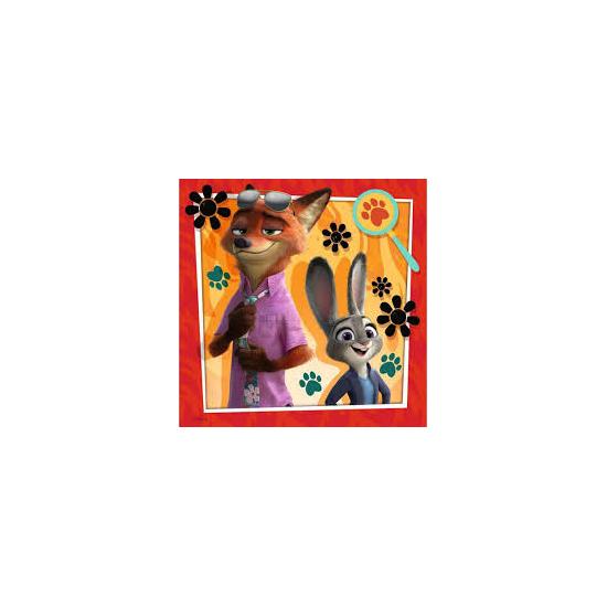 Puzzle Ravensburger Zootopia 2 de 3x49 Piezas