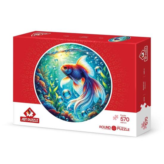 Puzzle Redondo Art Puzzle Acuario 570 Piezas