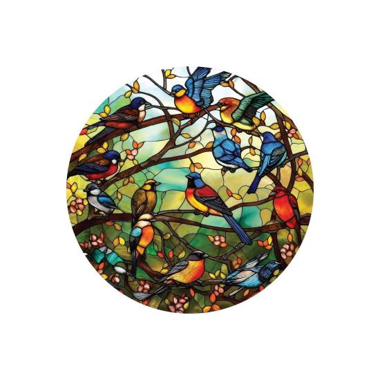 Puzzle Redondo Art Puzzle Coro del Bosque en Vidrieras 570 Pzs