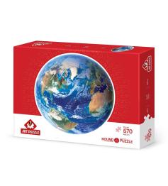 Puzzle Circular Art Puzzle Mundo 570 Piezas