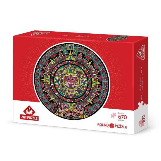 Puzzle Redondo Art Puzzle Piedra Solar Azteca 570 Piezas