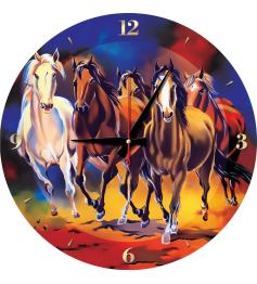 Puzzle Reloj Art Puzzle Caballos Jades 570 Piezas
