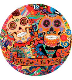 Puzzle Reloj Art Puzzle Feliz Día de Muertos de 570 Piezas