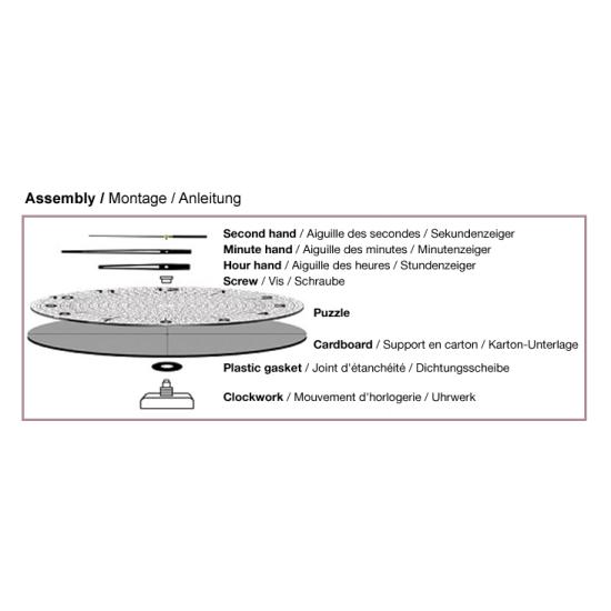 Puzzle Reloj Art Puzzle Torre de la Doncella  de 570 Piezas