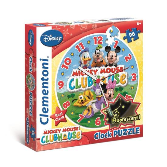Puzzle Reloj Clementoni La Casa de Mikey Mouse de 96 Piezas