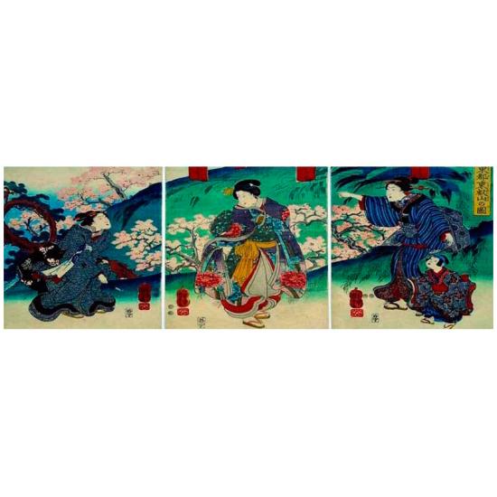 Puzzle Ricordi Dama de Primavera de 1000 Piezas