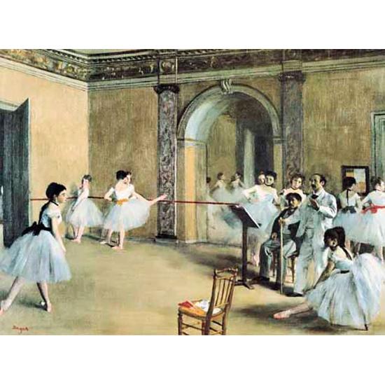 Puzzle Ricordi El Maestro Dando Clases a las Bailarinas de 1500