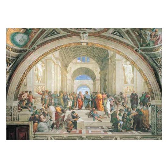 Puzzle Ricordi Escuela de Atenas de 2000 Piezas