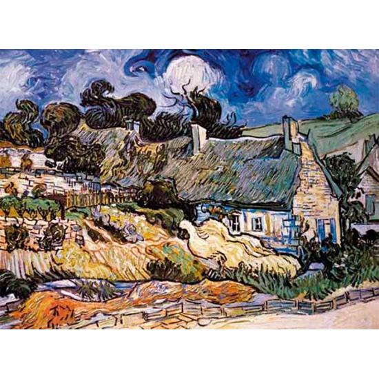 Puzzle Ricordi Iglesia de Auvers de 1000 Piezas Puzzle Ricordi Iglesia de Auvers de 1000 Piezas