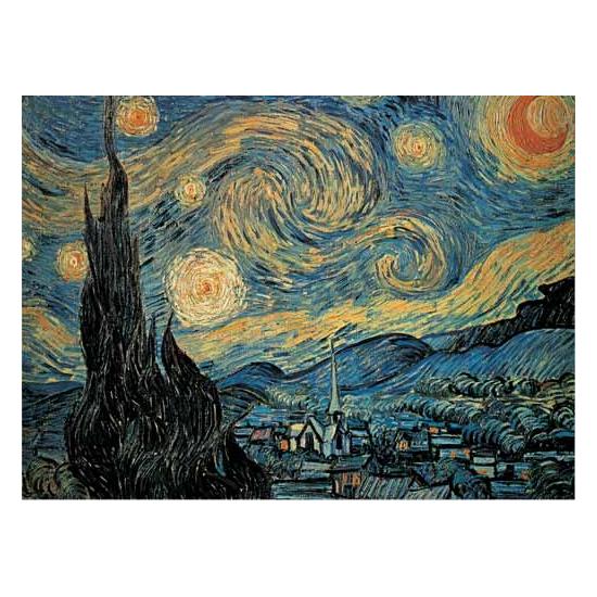 Puzzle Ricordi La Noche Estrellada de 1000 Piezas