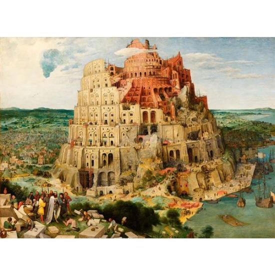 Puzzle Ricordi La Torre de Babel de 1000 Piezas