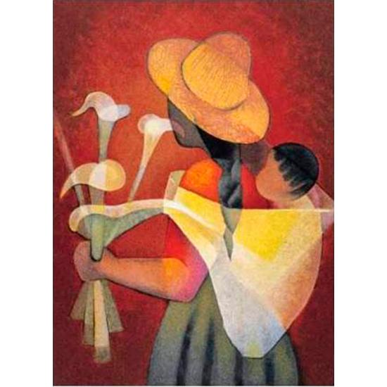 Puzzle Ricordi La Vendedora de Flores Aromáticas  de 1000 Pieza