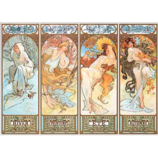 Puzzle Ricordi Las Cuatro Estaciones de 1000 Piezas