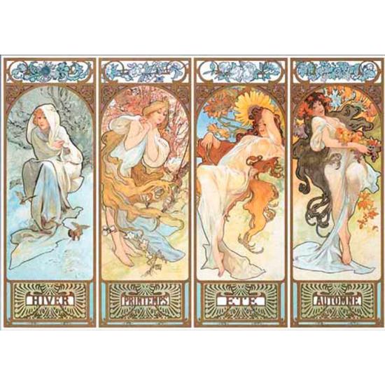 Puzzle Ricordi Las Cuatro Estaciones de 1500 Piezas