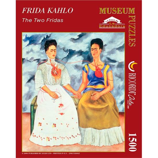 Puzzle Ricordi Las dos Fridas de 1500 piezas Puzzle Ricordi Las dos Fridas de 1500 piezas