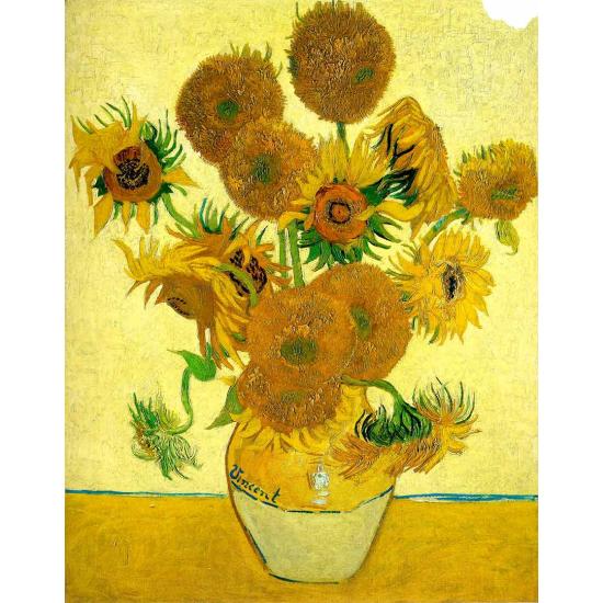 Puzzle Ricordi Los Girasoles de 1500 Piezas