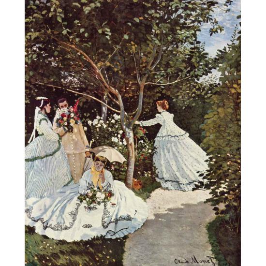 Puzzle Ricordi Mujeres en el Jardín de 2000 Piezas