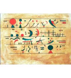 Puzzle Ricordi Righe di Segni de 1000 Piezas