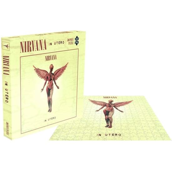 Puzzle Rock Saws In Utero, Nirvana de 500 Piezas Puzzle Rock Saws In Utero, Nirvana de 500 Piezas