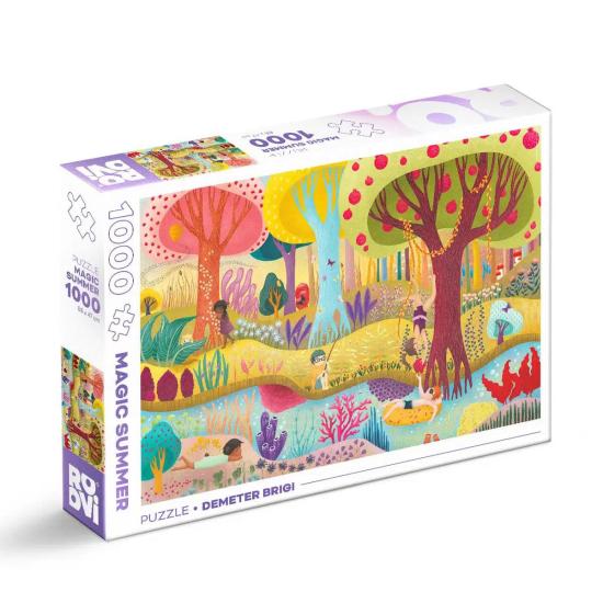 Puzzle Roovi Bosque Mágico, Verano de 1000 Piezas Puzzle Roovi Bosque Mágico, Verano de 1000 Piezas