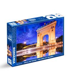 Puzzle Roovi El Arco del Triunfo Bucarest de 1000 Piezas