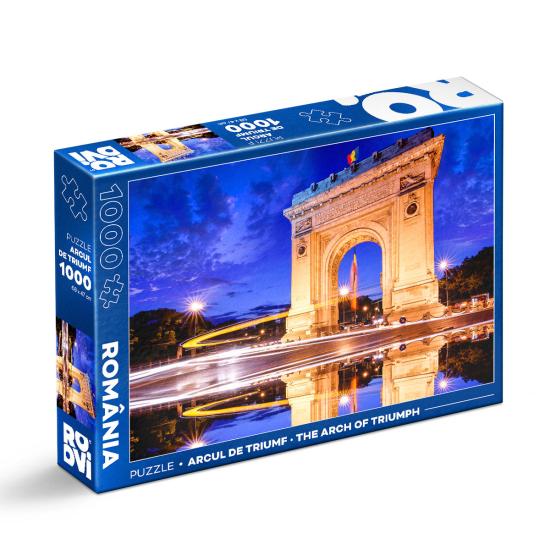 Puzzle Roovi El Arco del Triunfo Bucarest de 1000 Piezas Puzzle Roovi El Arco del Triunfo Bucarest de 1000 Piezas