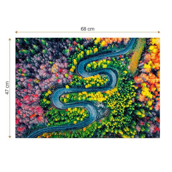 Puzzle Roovi Paso de Cheia de 1000 Piezas Puzzle Roovi Paso de Cheia de 1000 Piezas