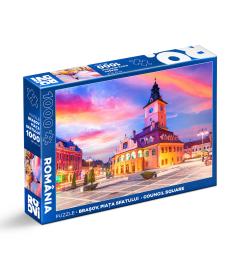 Puzzle Roovi Plaza del Consejo de Brasov de 1000 Piezas