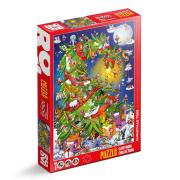 Puzzle Roovi Árbol de Navidad de 1000 Piezas