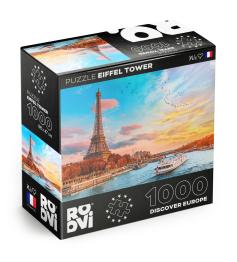 Puzzle Roovi Torre Eiffel, París de 1000 Piezas
